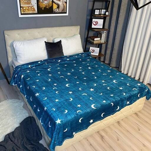 فروش ویژه و عرضه با کیفیت پتو مسافرتی ماه و ستاره ای