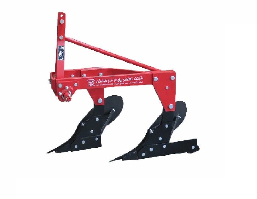 تصویر 1 از گاو آهن دو خیش مدل سبک با سیستم حرکتی مستقل