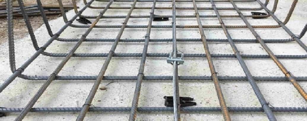 میلگرد همبندی طراحی شده برای پی‌ ریزی دقیق سازه