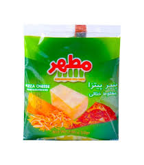 پنیر پیتزا مطهر ۲ کیلویی کشدار با رنگ طلایی