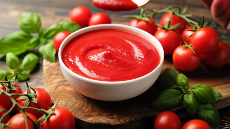 تصویر 2 از رب گوجه فرنگی اروم آدا تولید شده از گوجه های سالم با تضمین کیفیت