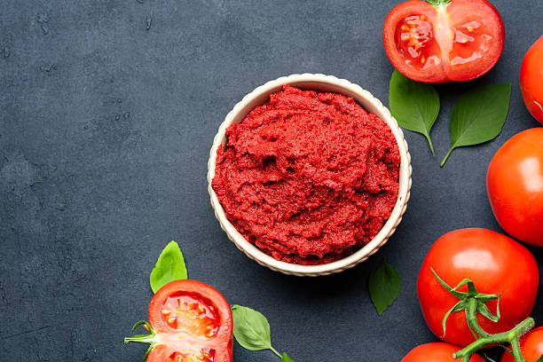 تصویر 4 از رب گوجه فرنگی به یک ویژه صادرات با برچسب و بسته بندی استاندارد