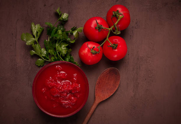 تصویر 3 از رب گوجه فرنگی پایا ارگانیک با رنگ طبیعی بدون مواد افزودنی