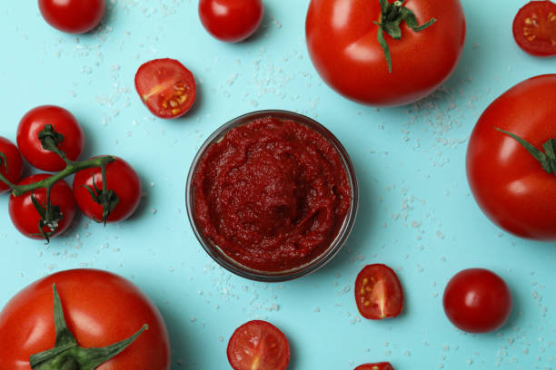 تصویر 1 از رب گوجه‌ فرنگی جلوه با نمک دریا طبیعی با گوجه تازه و رسیده