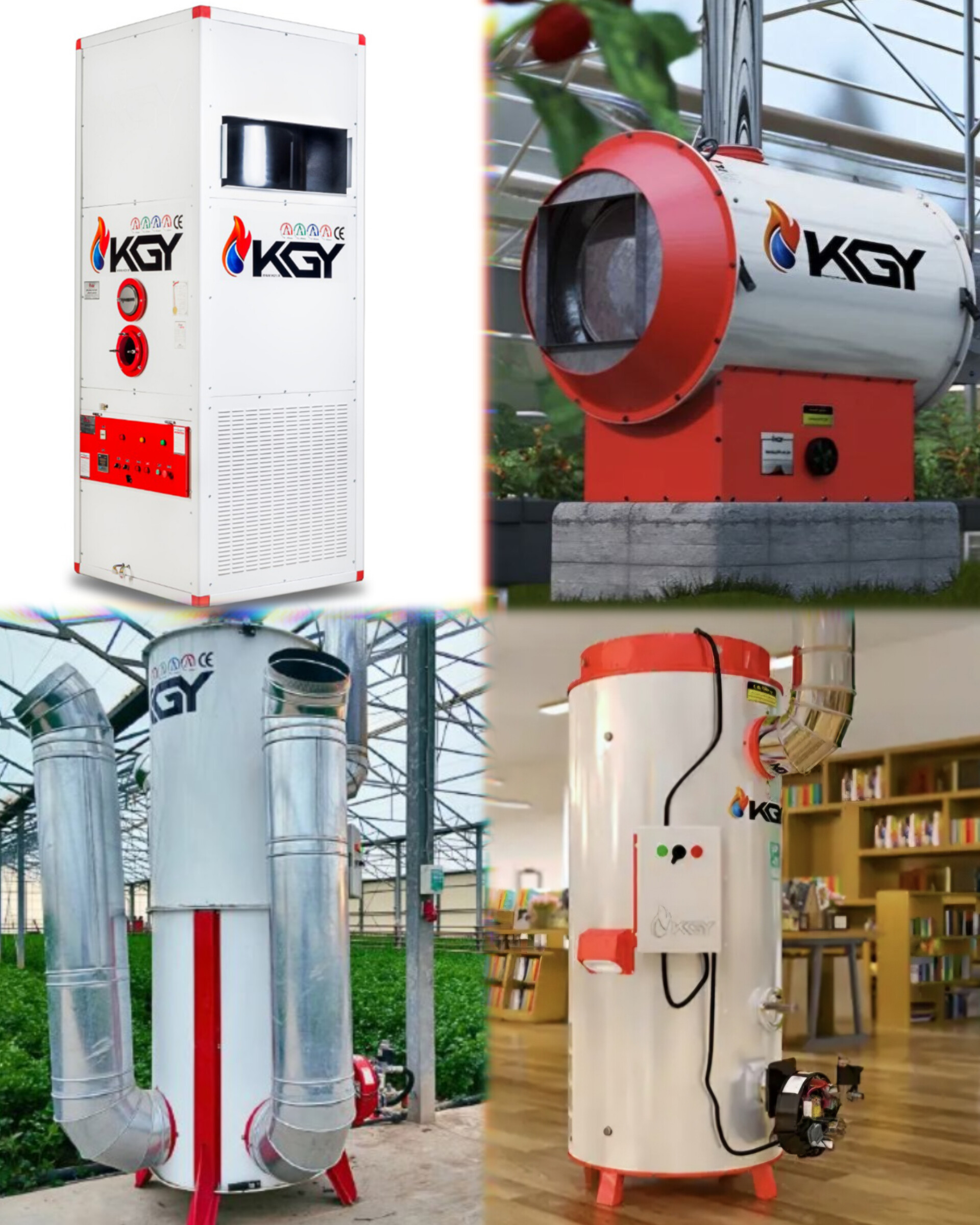 بهترین بخاری صنعتی ۶۰۰۰۰ کیلوکالری از کارخانه