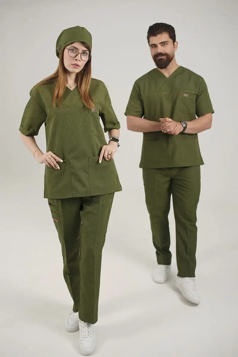 لباس پرستاری خلبانی پارچه کاربردی بادوام