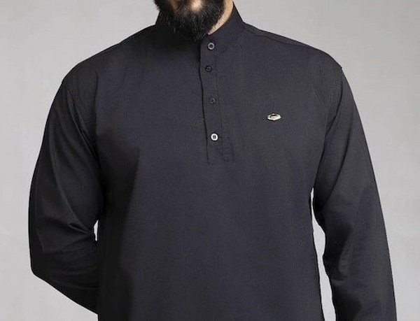 تصویر 1 از پیراهن مردانه جلو بسته نخی خنک مناسب استفاده طولانی مدت