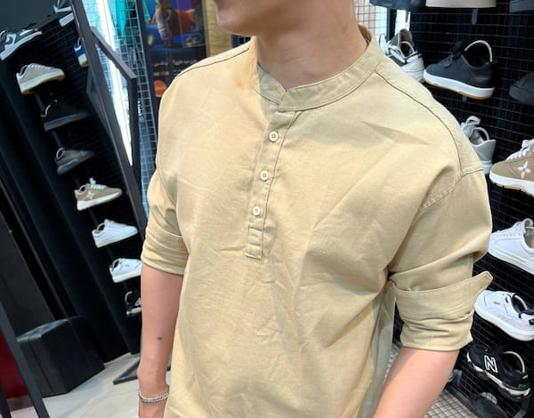 تصویر 4 از پیراهن مردانه جلو بسته نخی خنک مناسب استفاده طولانی مدت