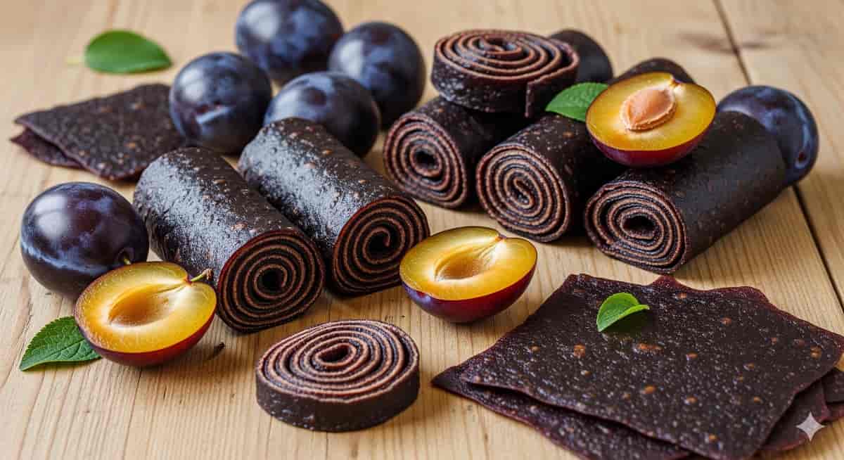 لواشک الو سیاه دست‌ ساز طعم‌ اور و خوشمزه