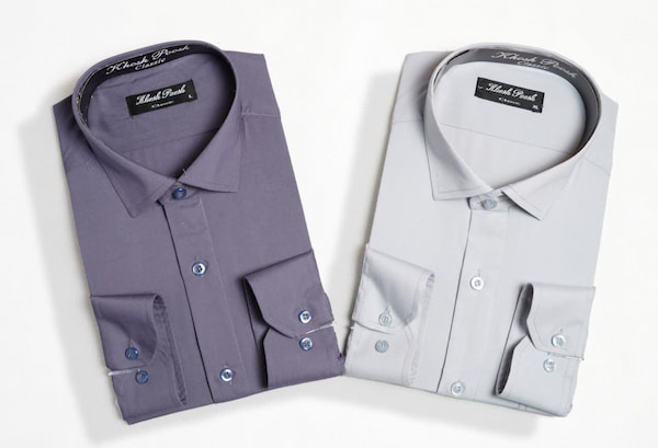 تصویر 4 از پیراهن مردانه جعبه ای ساده و خوش فرم مناسب محیط کار