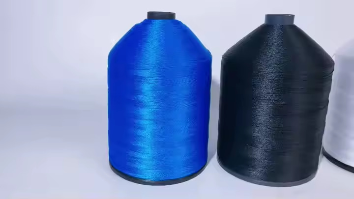 تصویر 2 از نخ پلی استر ضخیم با مقاومت بالا برای تولید پوشاک