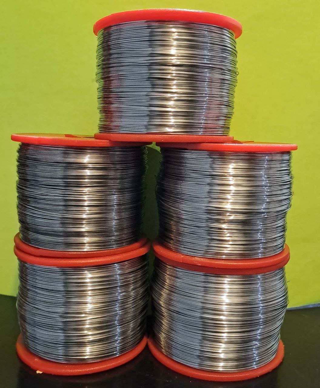 تصویر 3 از قرقره سیم مفتول نازک بدون روکش قلع اندود