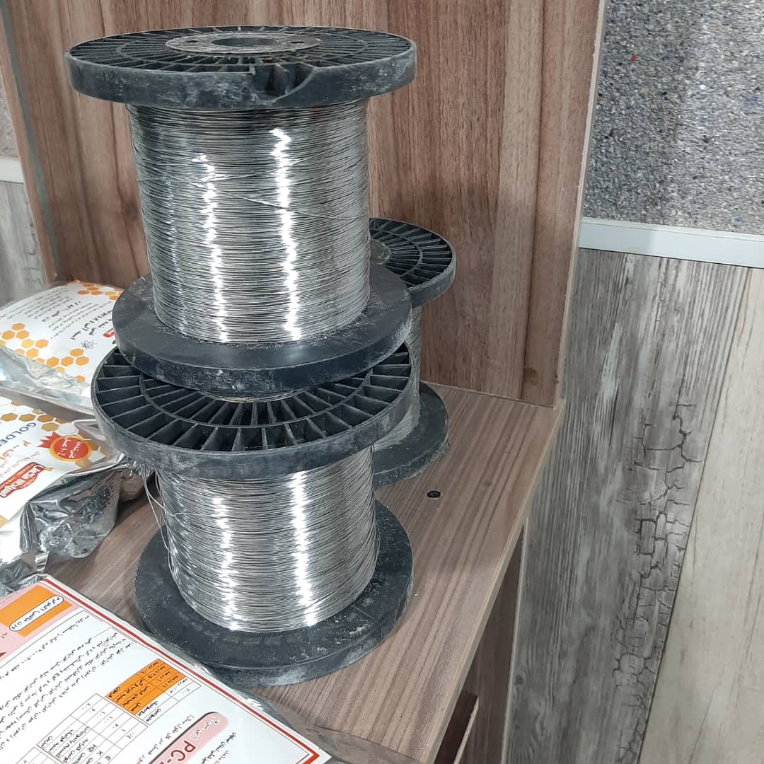 تصویر 2 از سیم گالوانیزه قرقره ای با قدرت تحمل بالا در برابر فشار