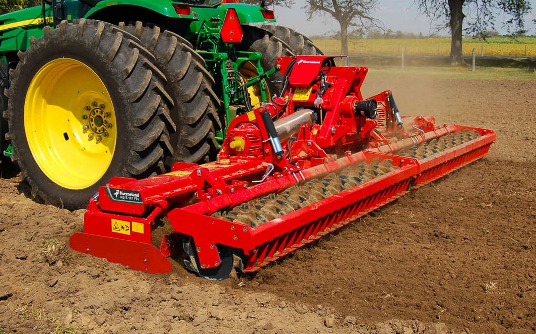 تصویر 2 از گاو آهن کلوخ خرد کن ابزار سبک با توانایی شکست گره‌ های خاکی و سنگی