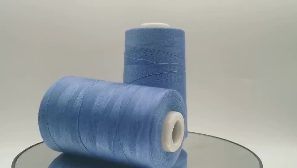 تصویر 1 از نخ پلی استر پنبه برای کار با ماشین‌ های خیاطی صنعتی
