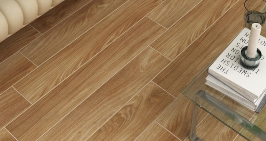 تصویر 4 از سرامیک پرسلان طرح پارکت با تنوع طرح و ابعاد