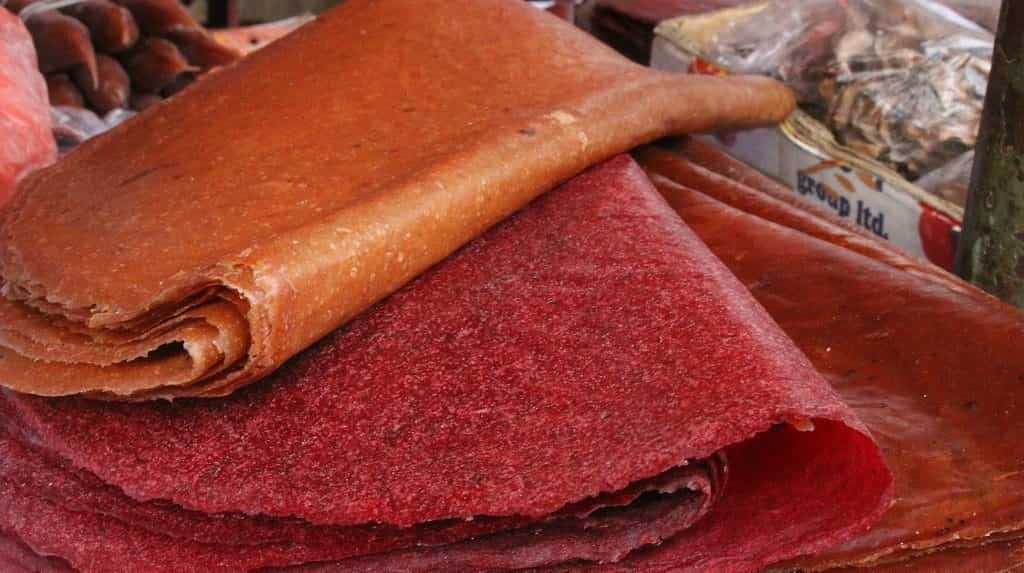 تصویر 4 از لواشک الو قرمز مخملی ترشین و لذیذ وعالی