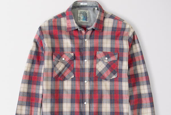 تصویر 2 از پیراهن مردانه پشمی چهارخانه دو جیب با رنگ ثابت مناسب استایل رسمی