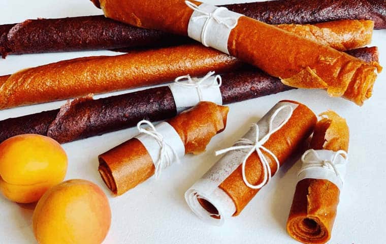 تصویر 3 از لواشک مخلوط الو و زرد الو نرم و شفاف ملس و خوشمزه