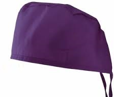 کلاه جراحی بنفش پوشش استاندارد با قابلیت تنظیم آسان