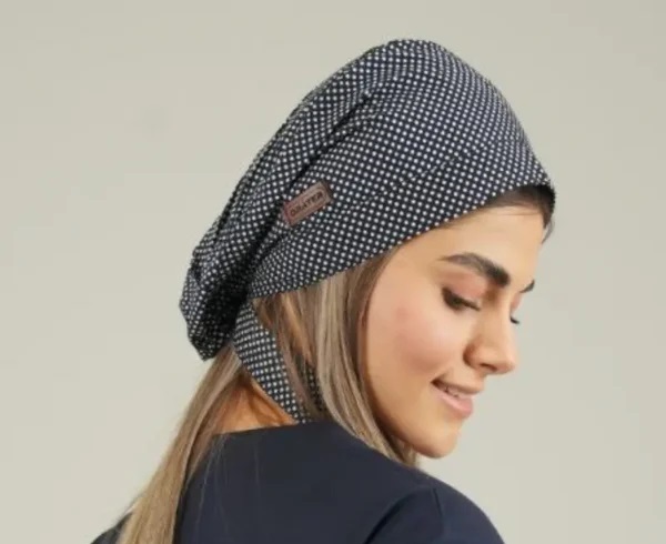 تصویر 4 از کلاه جراحی کراواتی با الیاف مقاوم و تهویه مطلوب