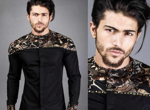 تصویر 1 از پیراهن مردانه هنری مناسب استایل روزمره و شهری