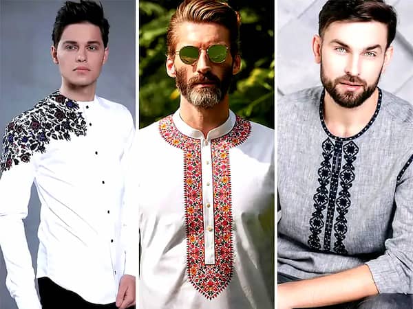 تصویر 3 از پیراهن مردانه هنری مناسب استایل روزمره و شهری