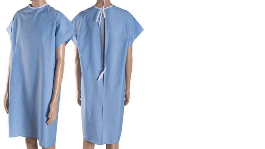 گان بیمار پوشش استاندارد برای فعالیت‌ های مراقبتی