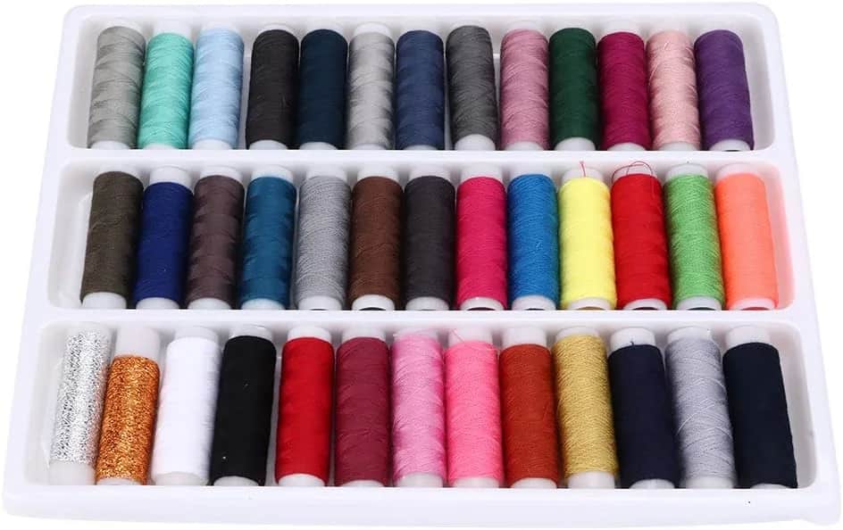 تصویر 1 از نخ پلی استر رنگی مناسب برای دوخت و گلدوزی دقیق