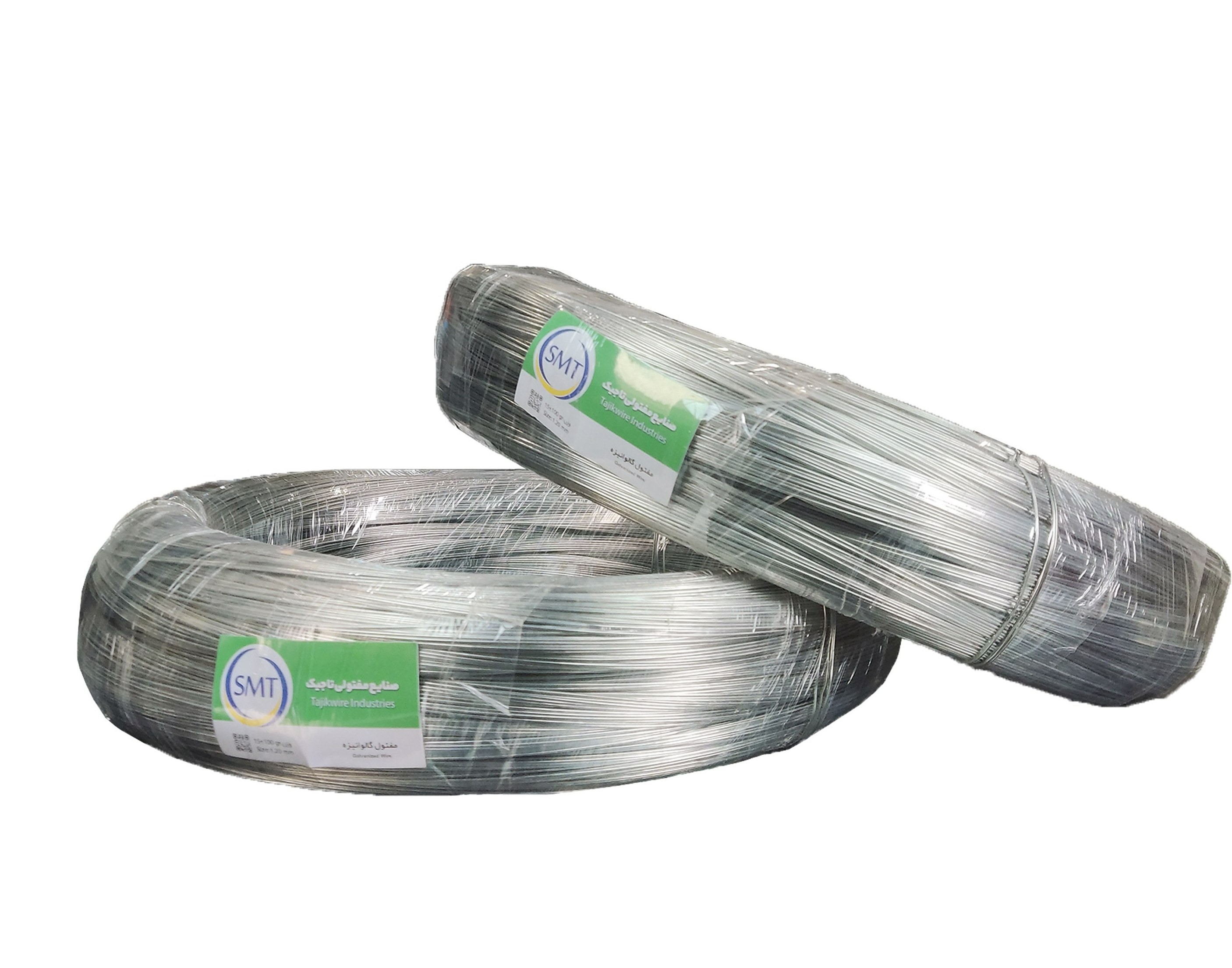 تصویر 1 از سیم مفتول درجه یک گالوانیزه ۱.۲۰ میلی‌ متر راویز
