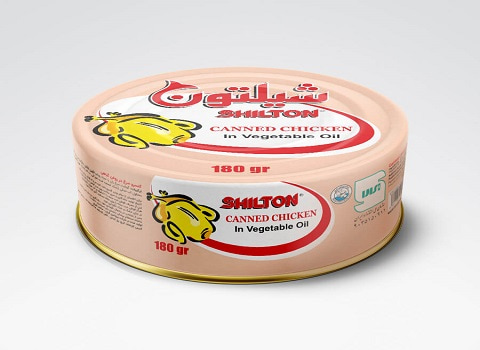 کنسرو مرغ شیلتون در بسته بندی‌ های متنوع و بهداشتی