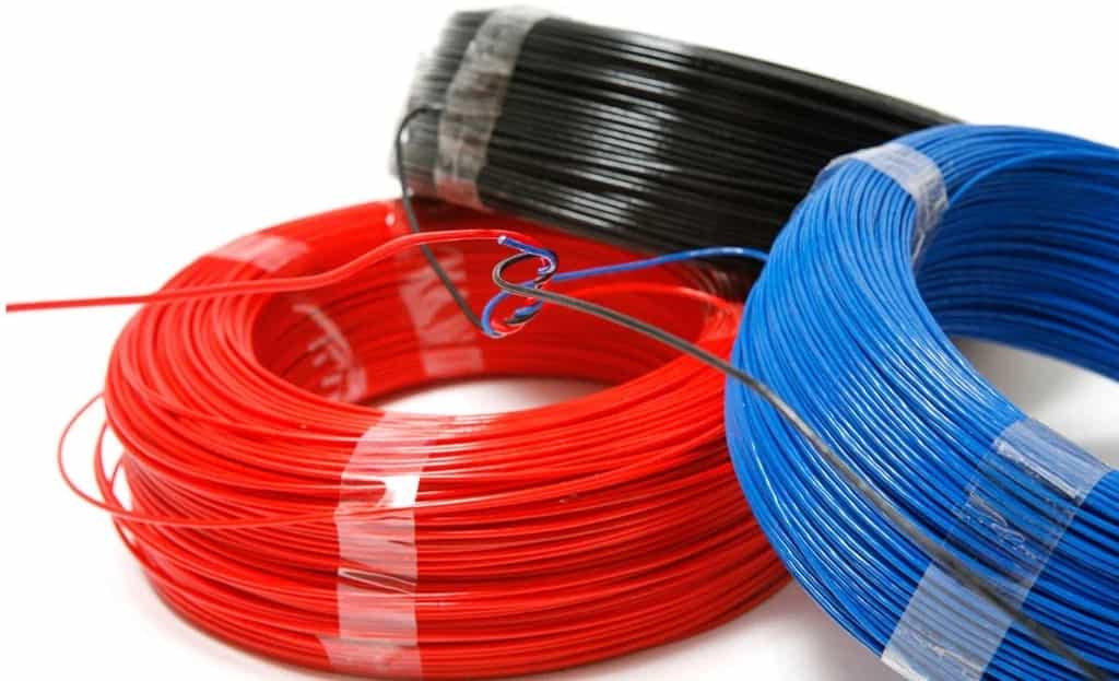 سیم برق افشان نمره 1 × 2.5 ساخته شده برای مسیر های تو کار