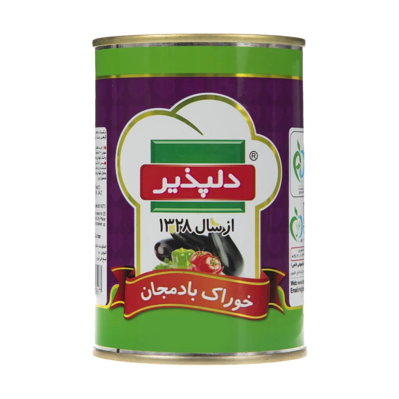 کنسرو خوراک بادمجان دلپذیر با طعم سنتی و اصیل ایرانی