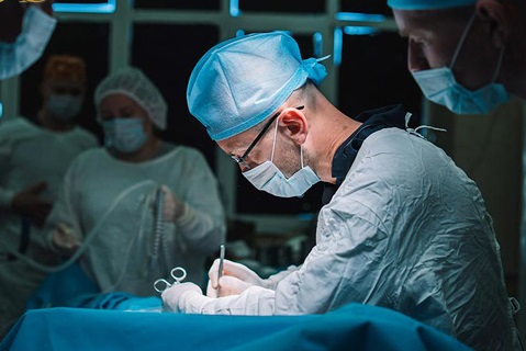 تصویر 1 از گان عمل بینی پوشش تخصصی برای فرآیند های جراحی صورت