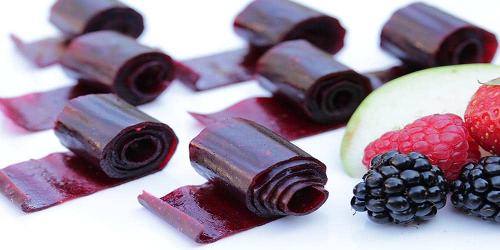 تصویر 4 از لواشک انارو سیب کشیده با بافتی لطیف و شفاف با  ترکیبی متعادل و دلنشین