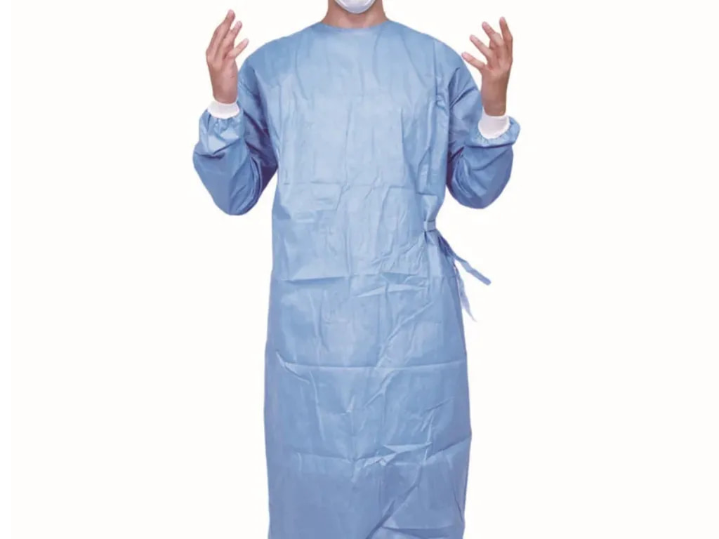 تصویر 3 از گان جراح غیر استریل پوشش کاربردی ویژه شرایط غیر تهاجمی پزشکی