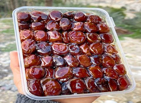 خرما زاهدی شیره دار بافت لطیف یکدست