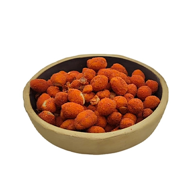 تصویر 2 از بادام زمینی کچاپ روکشدار با لایه های طعم‌ دار متنوع و بافت ترد