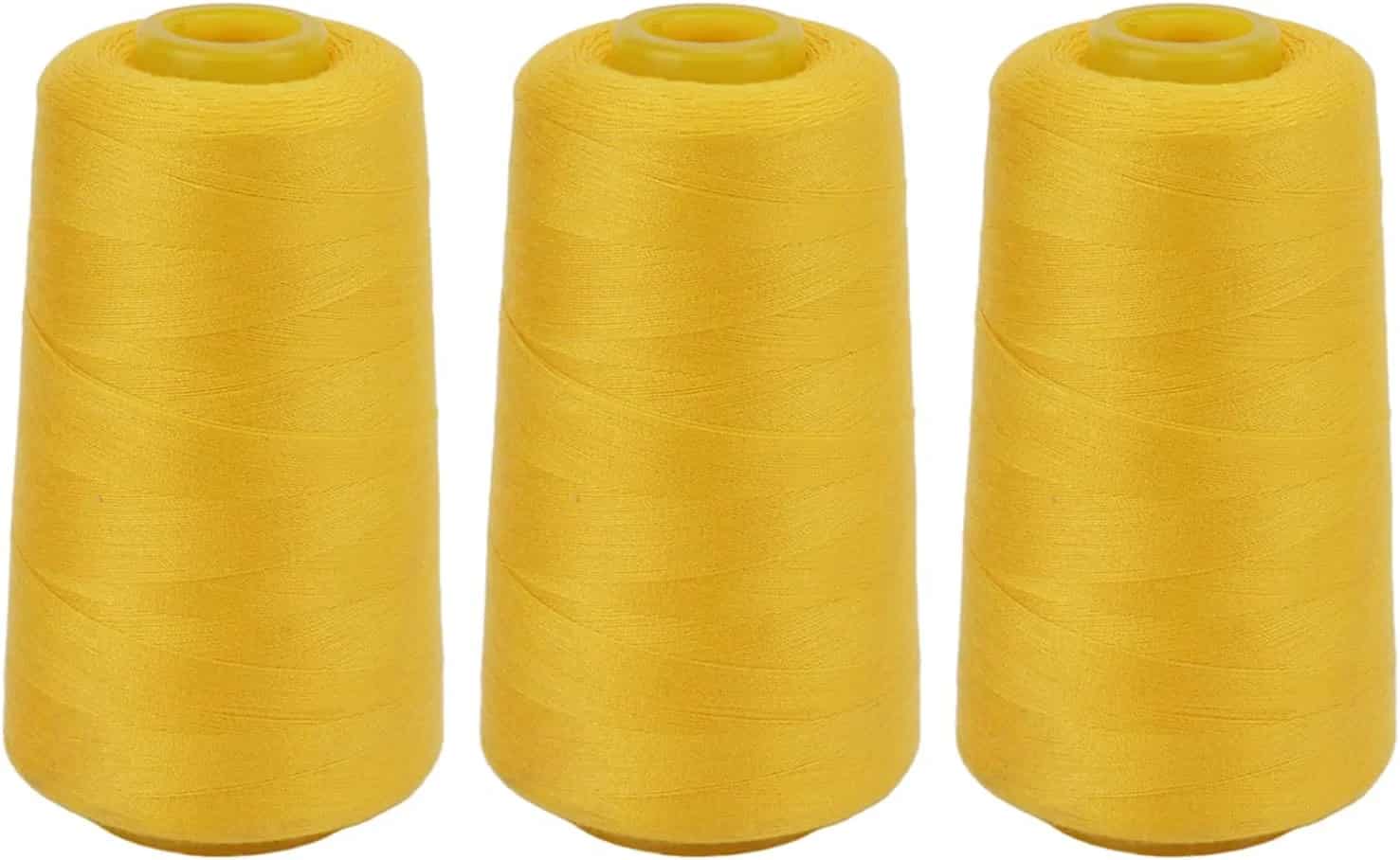 نخ پلی استر سر دوز مقاوم برای استفاده در ماشین‌ های صنعتی