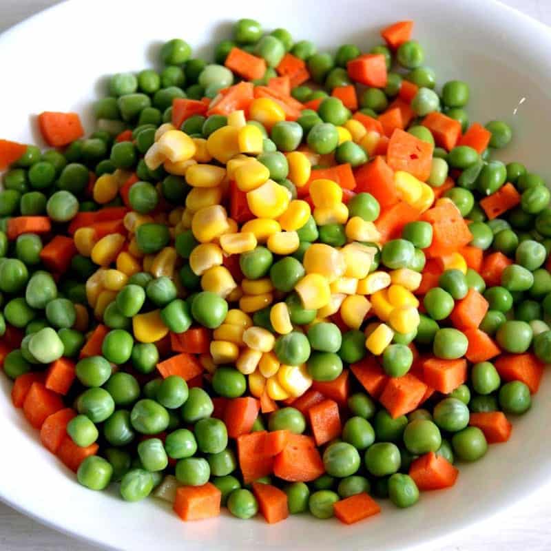 تصویر 2 از کنسرو سبزیجات مخلوط دلپذیر مناسب رژیم غذایی سالم