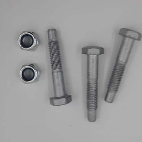 تصویر 2 از پیچ مهره طبق 206 مقاوم در برابر خوردگی و سایش