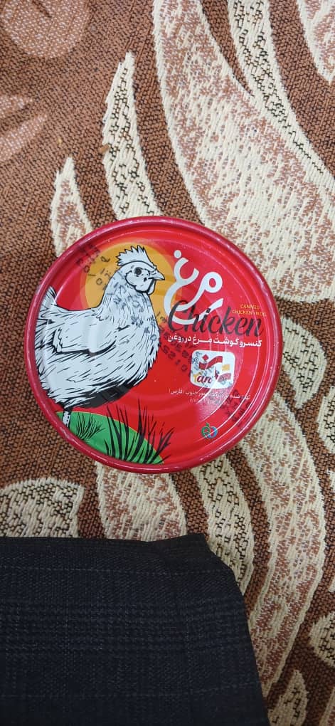 فروش عمده کنسرو مرغ تان