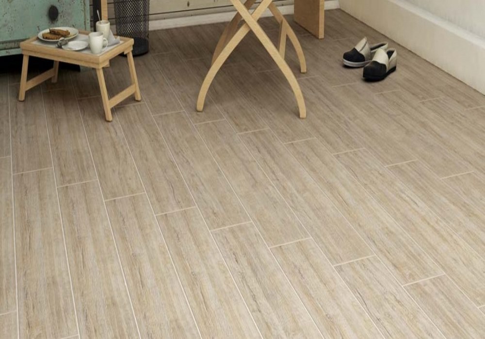 تصویر 1 از سرامیک پرسلان طرح چوب مناسب استفاده در فضاهای مسکونی