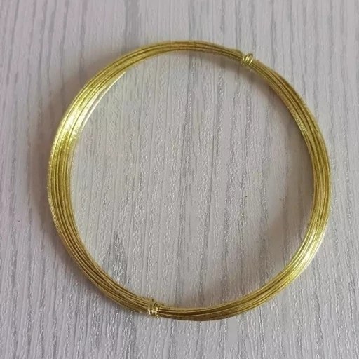 تصویر 3 از انواع سیم مفتول نازک طلایی + مخصوص زیور آلات