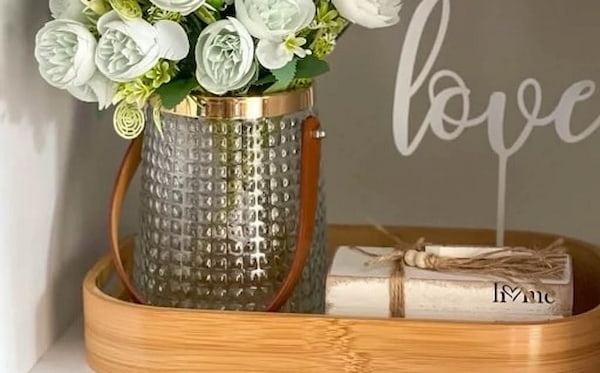 تصویر 3 از گلدان بلور لب طلایی ارزان و با کیفیت در بازار ایران