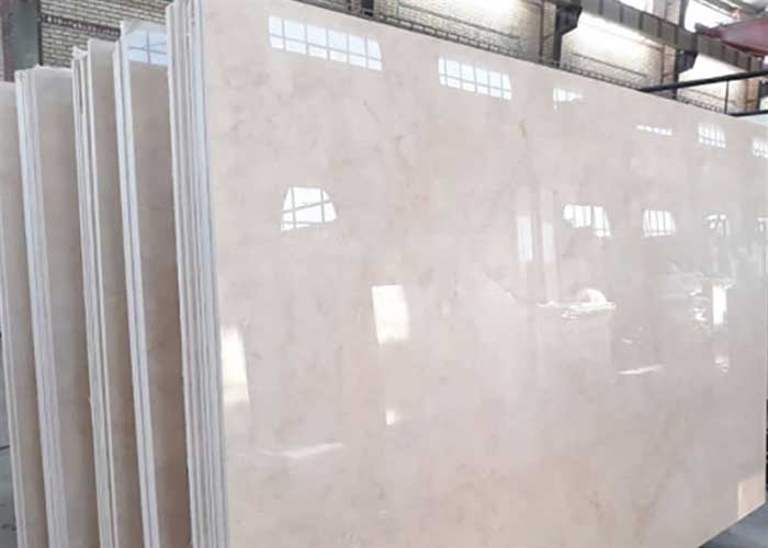 تصویر 2 از سنگ مرمریت استخوانی مناسب طراحی داخلی و رنگ‌ بندی یکنواخت