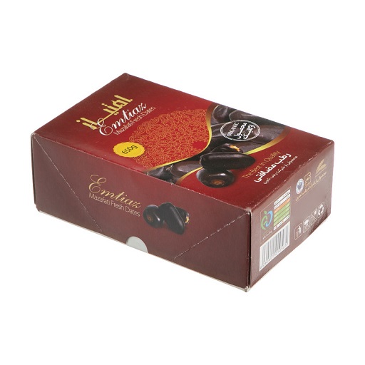 خرما مضافتی امتیاز دارای ظاهر یکنواخت