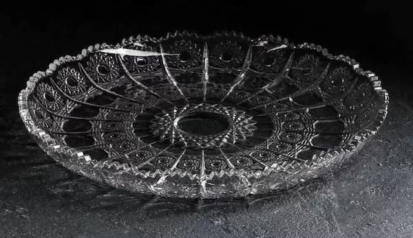 تصویر 2 از پیش دستی بلور سوگا مناسب دکور میز شام و مهمانی های ویژه