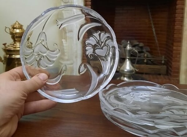 تصویر 4 از پیش دستی بلور سوگا مناسب دکور میز شام و مهمانی های ویژه