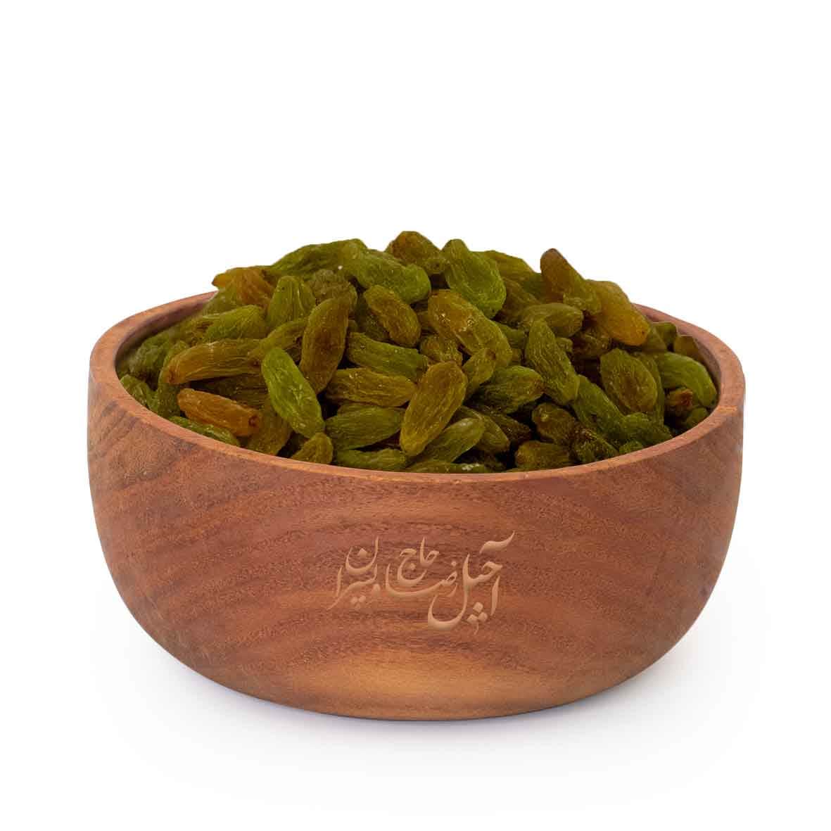 تصویر 3 از کشمش سبز قلمی خلیل آباد رنگ زنده دلنشین